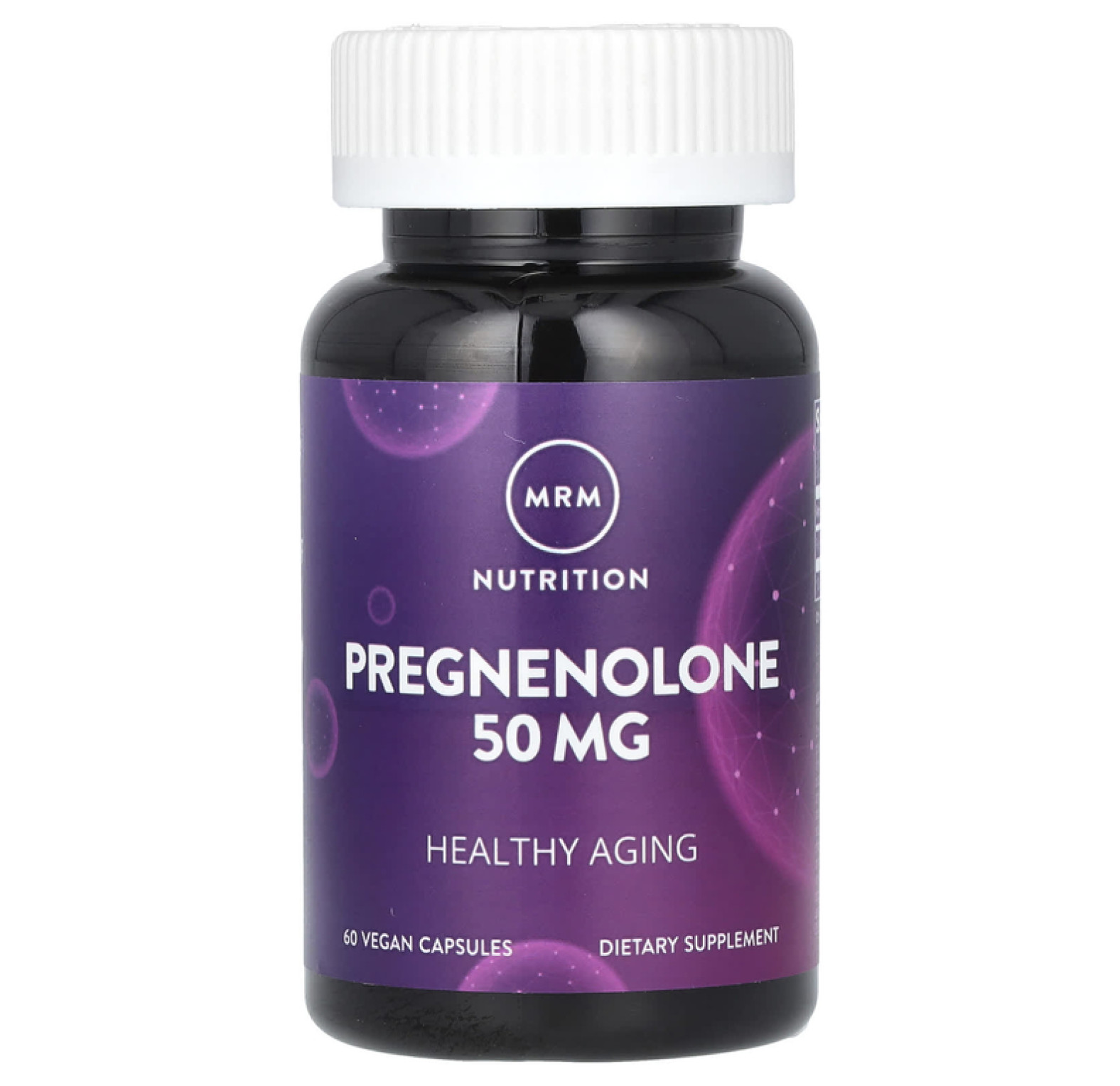 MRM Nutrition, прегненолон, 50 мг, 60 вегетарианских капсул