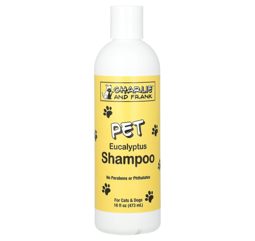 Charlie and Frank, шампунь для домашних животных, для кошек и собак, с ароматом эвкалипта, 473 мл (16 жидк. унций)