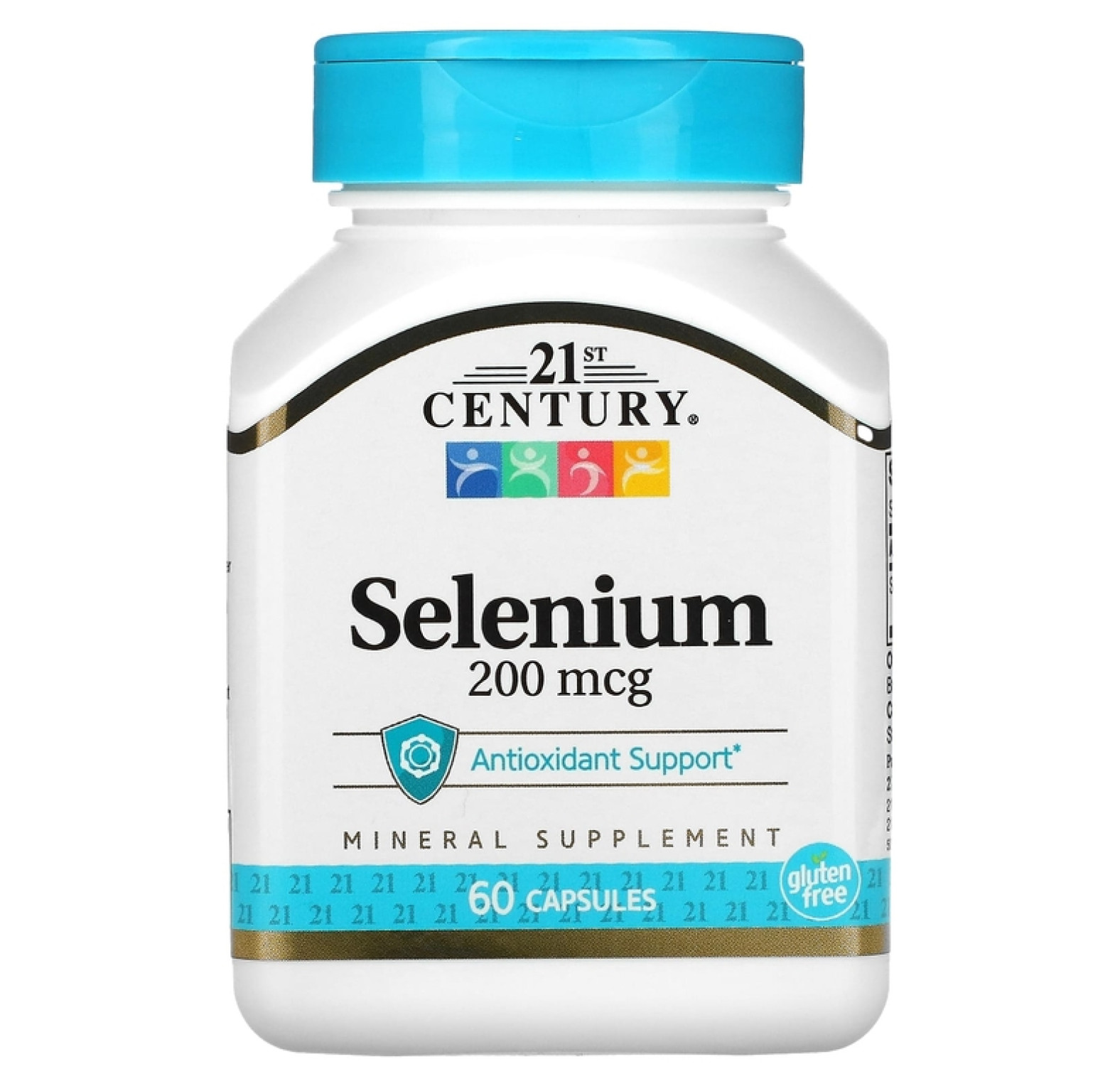 21st Century, Селен, 200 мкг, 60 капсул