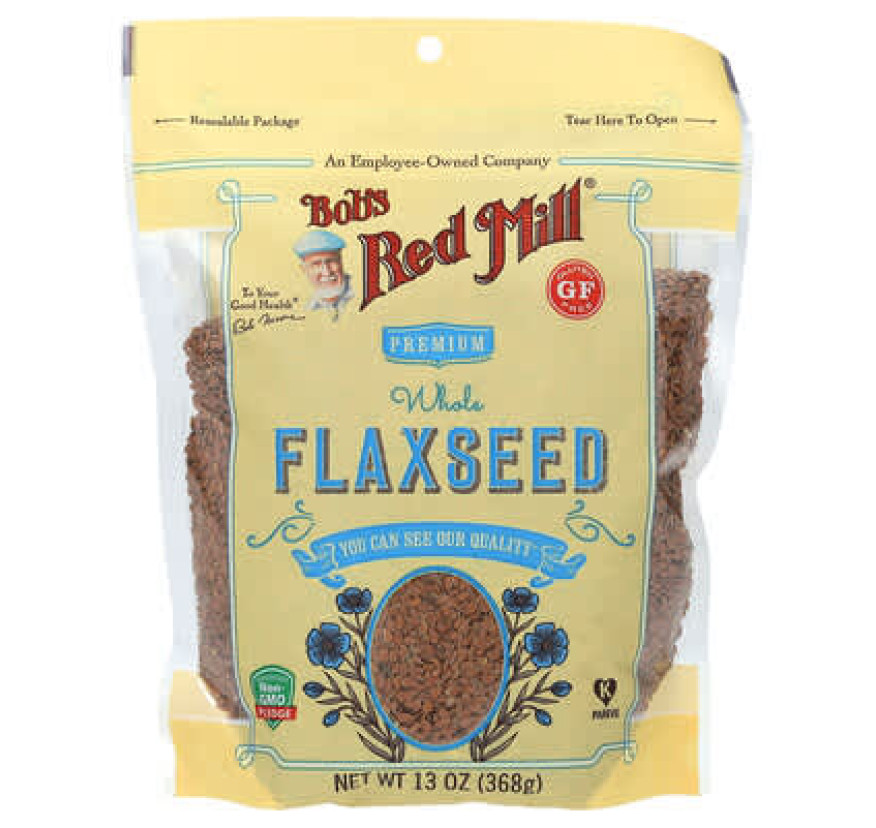 Bob's Red Mill, Премиальное цельное льняное семя, 13 унц. (368 г)