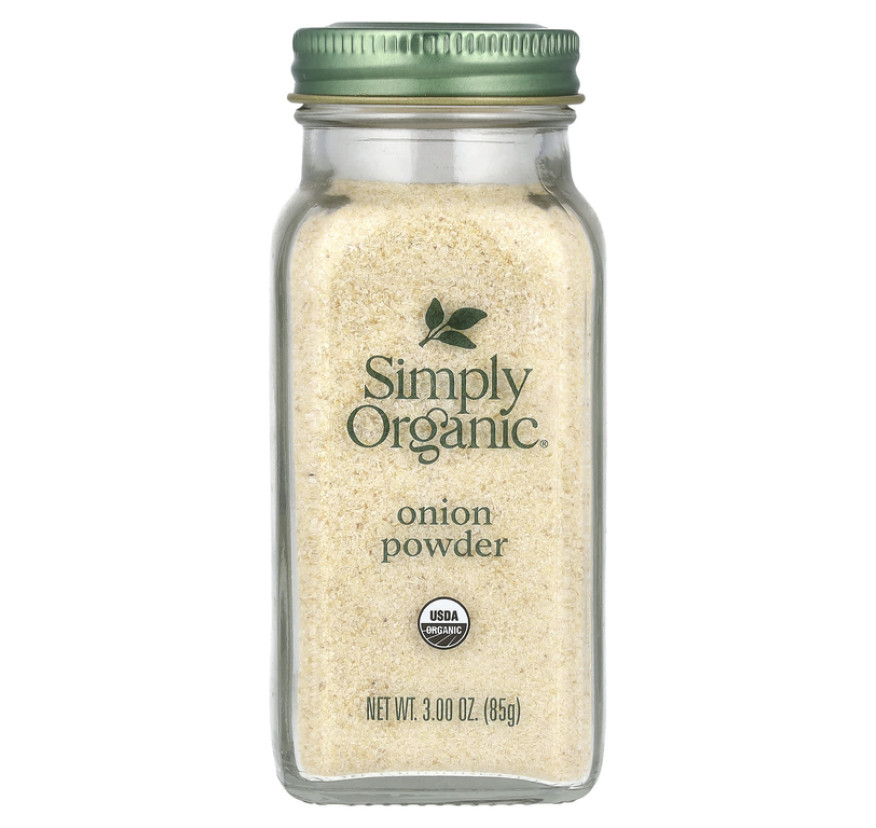 Simply Organic, Луковый порошок, 3 унции (85 г)