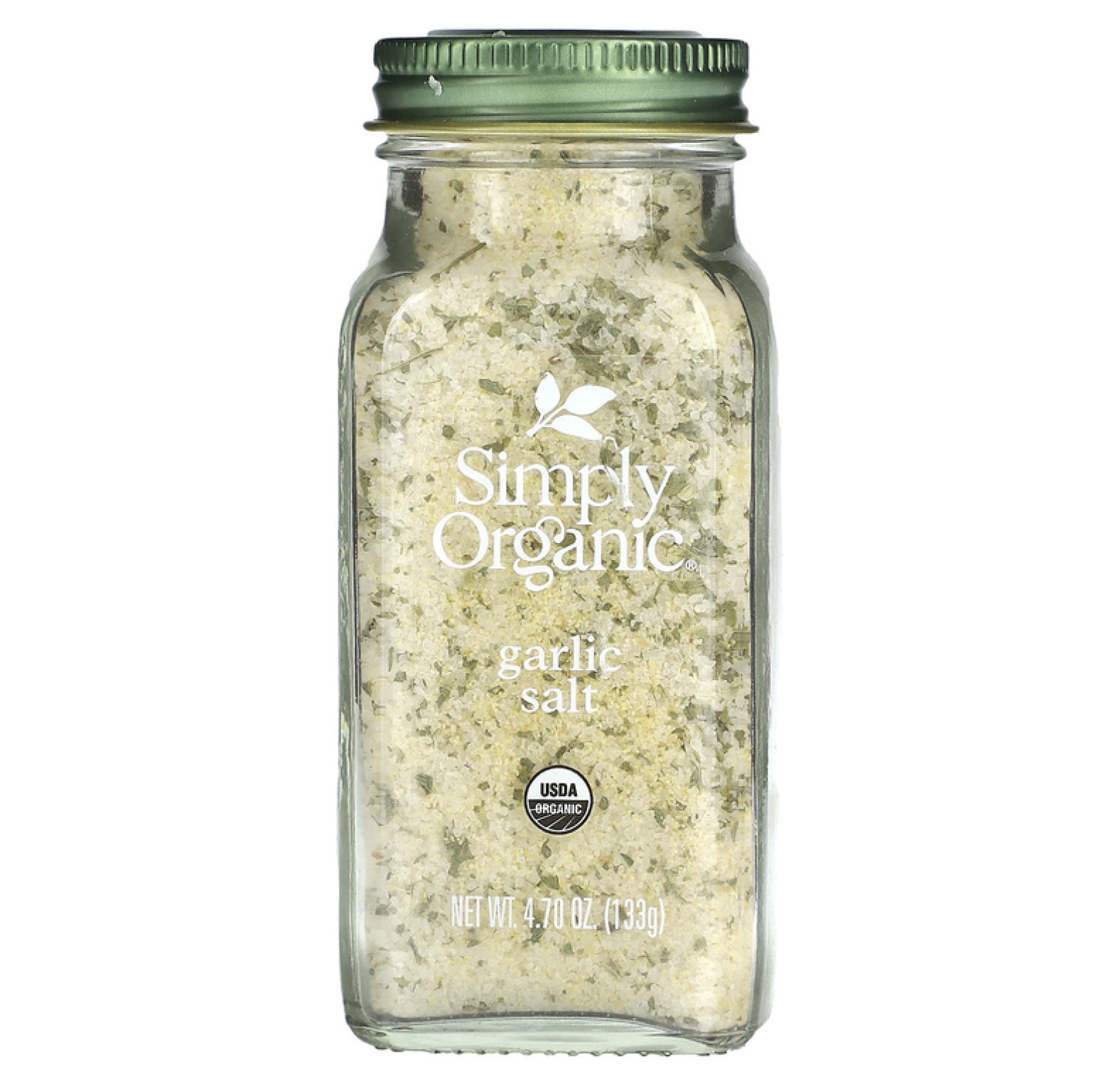Simply Organic, Чесночная соль, 4,7 унции (133 г)