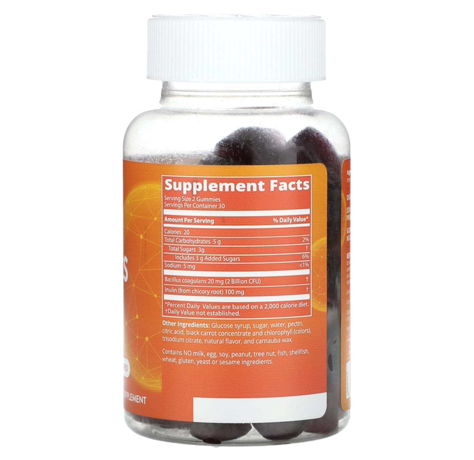 MRM Nutrition, жевательные таблетки с пробиотиками, со вкусом клубники и малины, 60 жевательных таблеток (1 млрд КОЕ в одной жевательной таблетке)