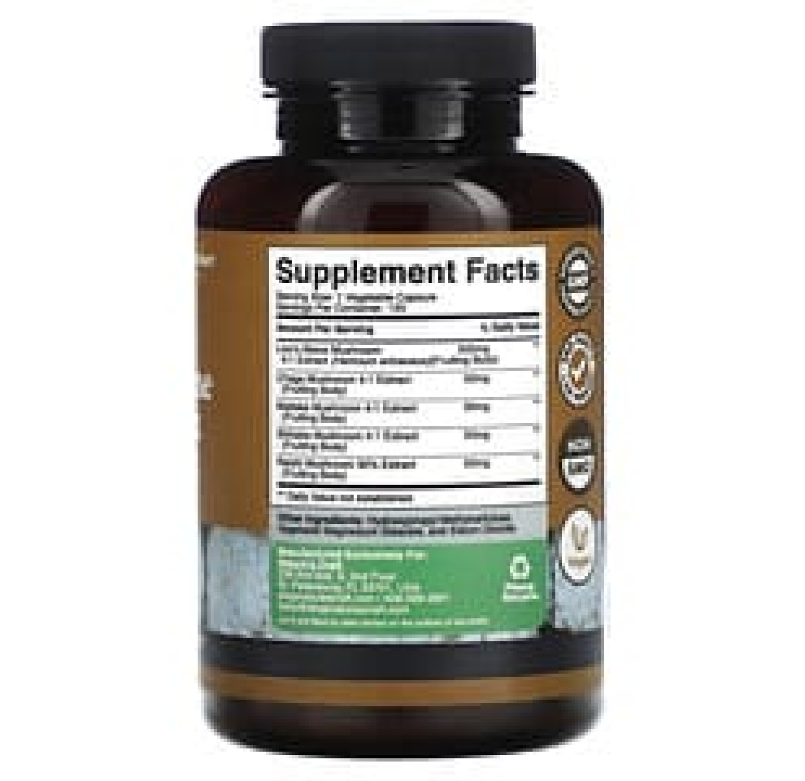 Nature's Craft, ежовик гребенчатый, комплекс, 120 капсул