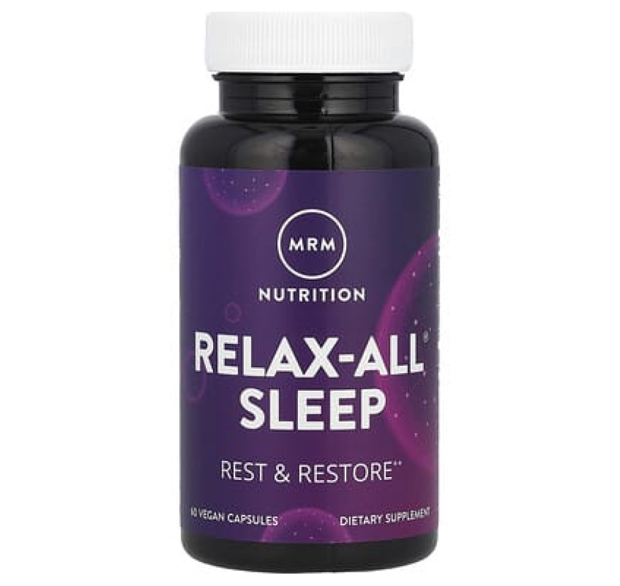 MRM Nutrition, Relax-All Sleep®, 60 веганских капсул