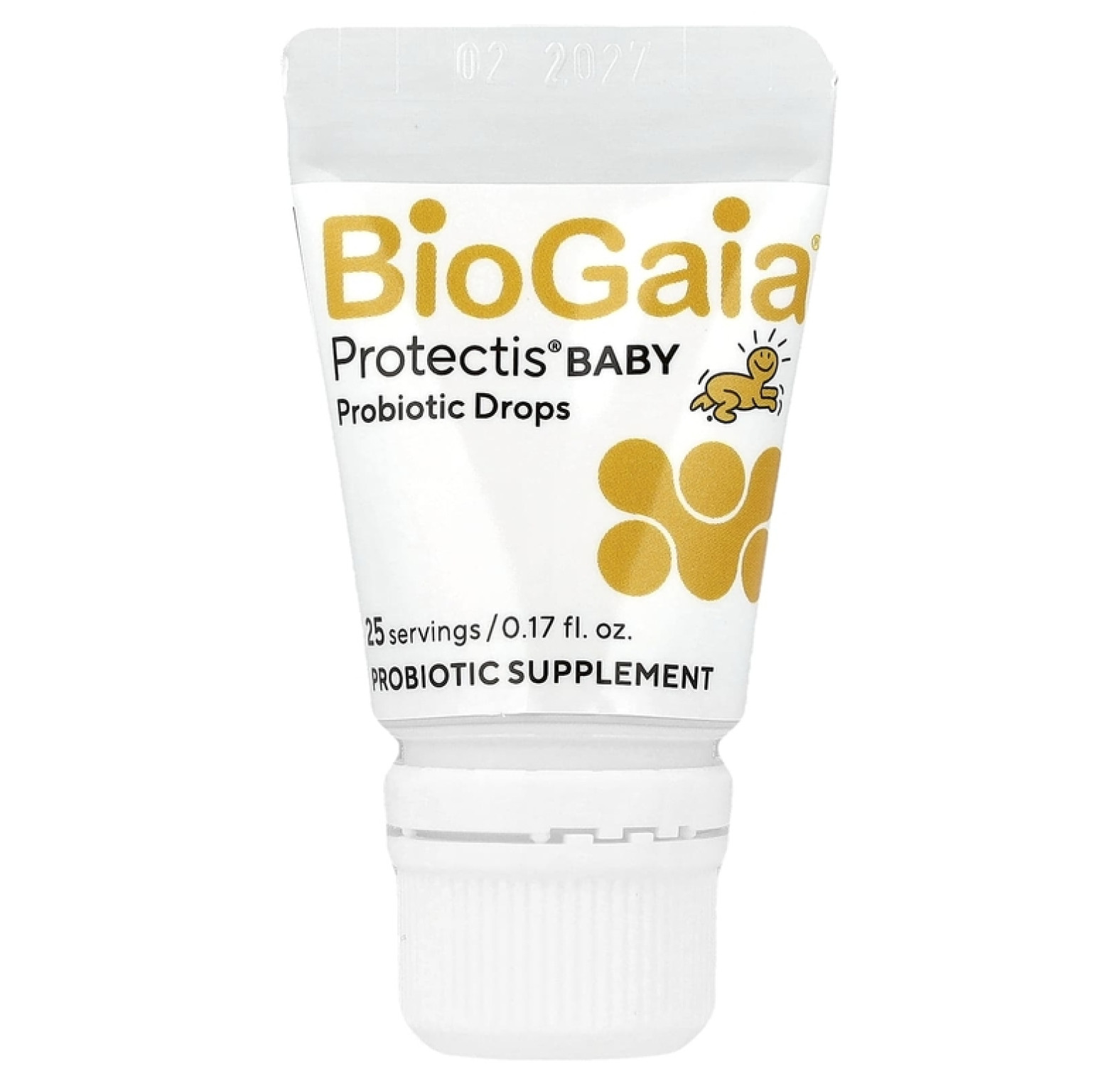 BioGaia, Protectis Baby, пробиотик в каплях для детей, 100 млн КОЕ, 5 мл (0,17 жидк. унции)
