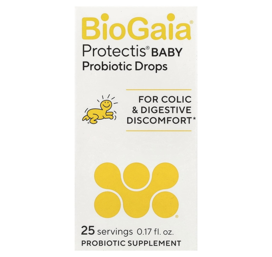 BioGaia, Protectis Baby, пробиотик в каплях для детей, 100 млн КОЕ, 5 мл (0,17 жидк. унции)