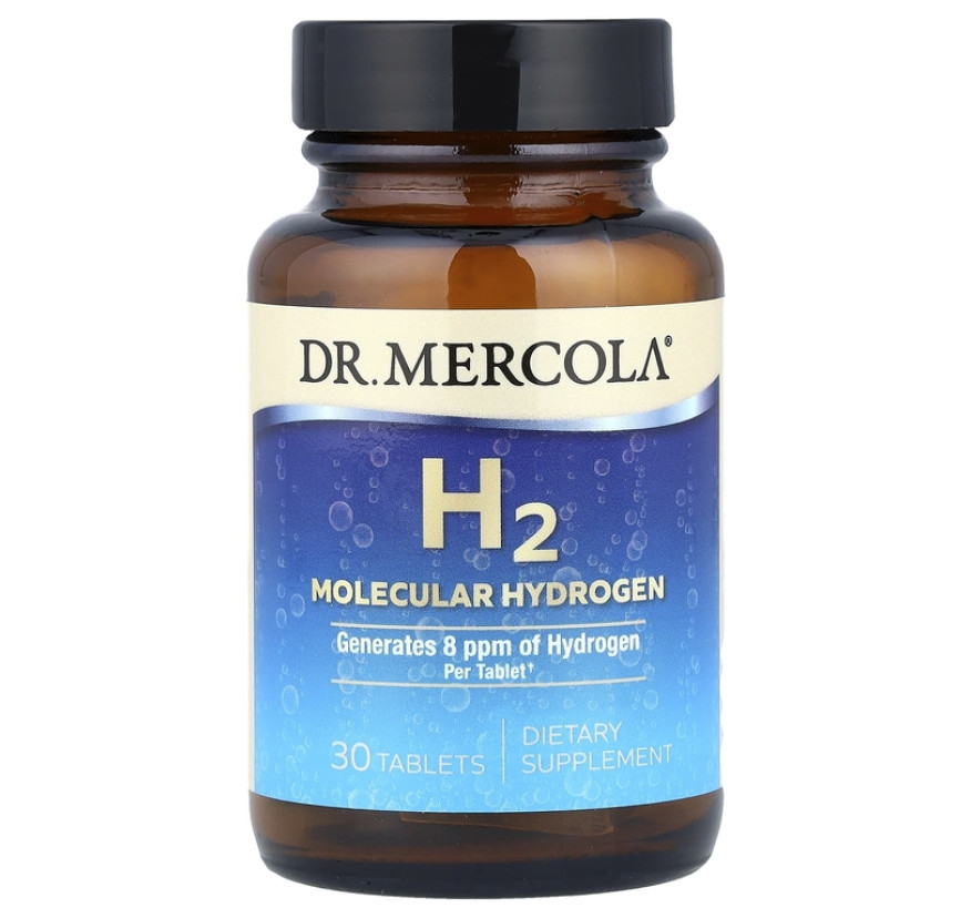 Dr. Mercola, Молекулярный водород H2, 30 таблеток