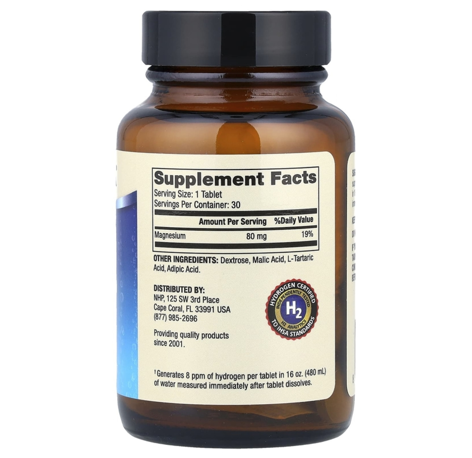 Dr. Mercola, Молекулярный водород H2, 30 таблеток