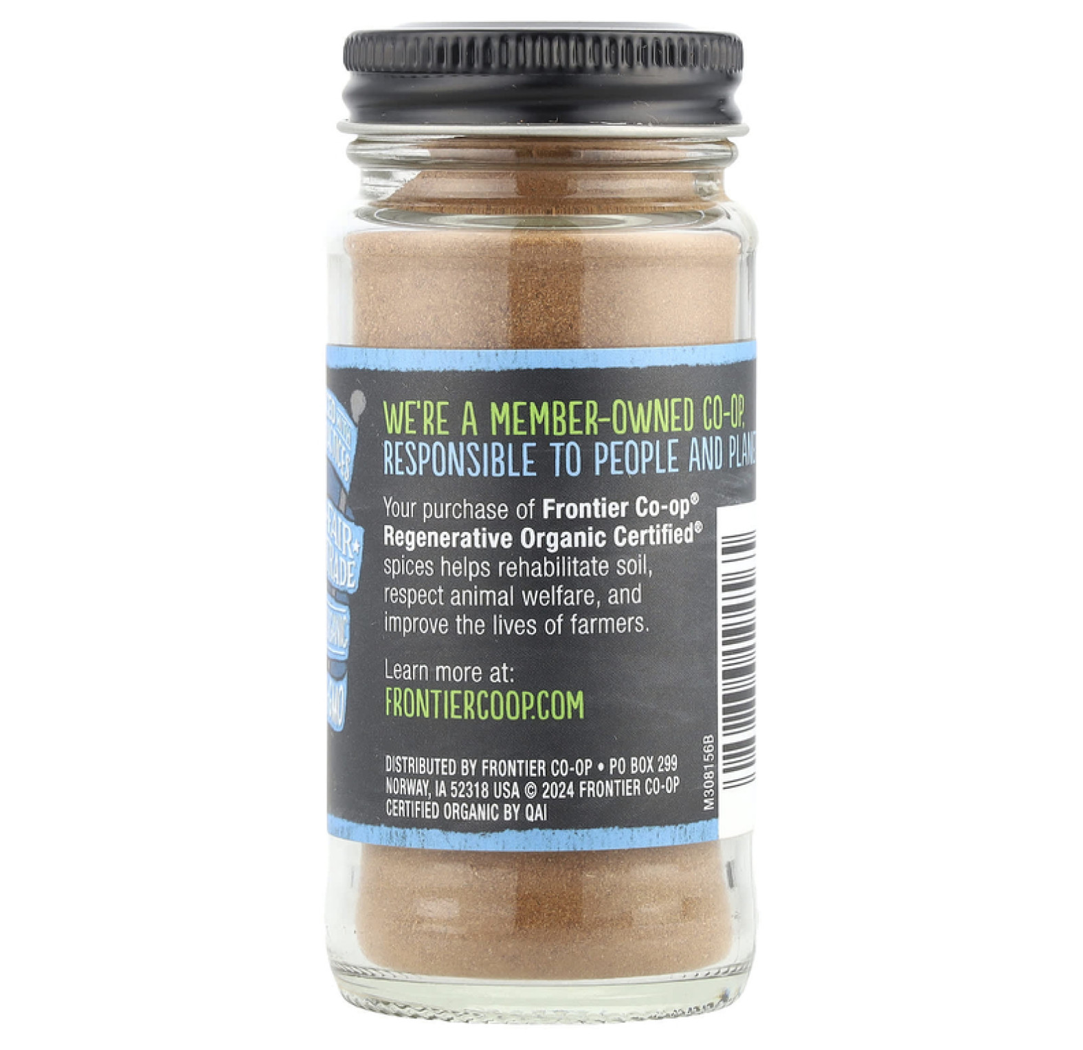 Frontier Co-op, органическая цейлонская корица, 50 г (1,76 унции)