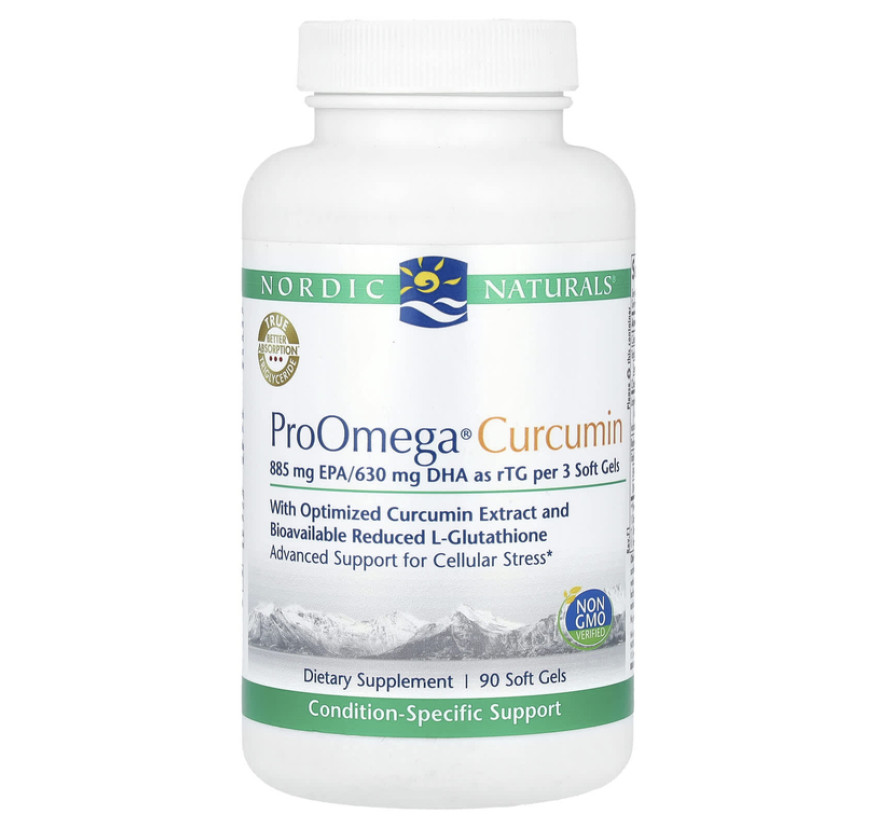 Nordic Naturals, ProOmega CRP, 1,250 мг, 90 мягких таблеток