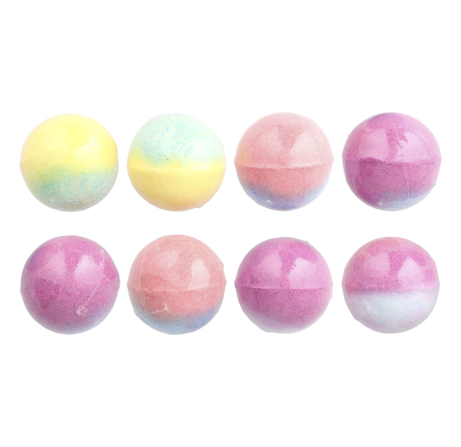 Crayola, бомбочки для ванной, для детей от 3 лет, с ароматом винограда, лимона, сладкой ваты и жвачки, 8 штук, 320 г (11,29 унции)