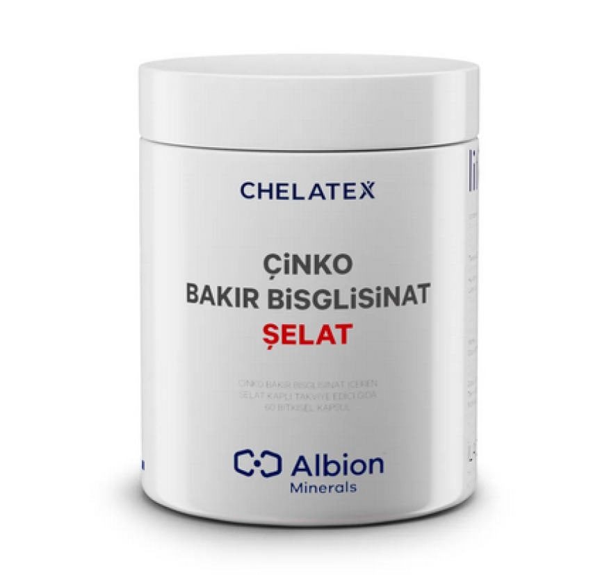 Chelatex,Хелат бисглицината хрома и меди, 60 капсул