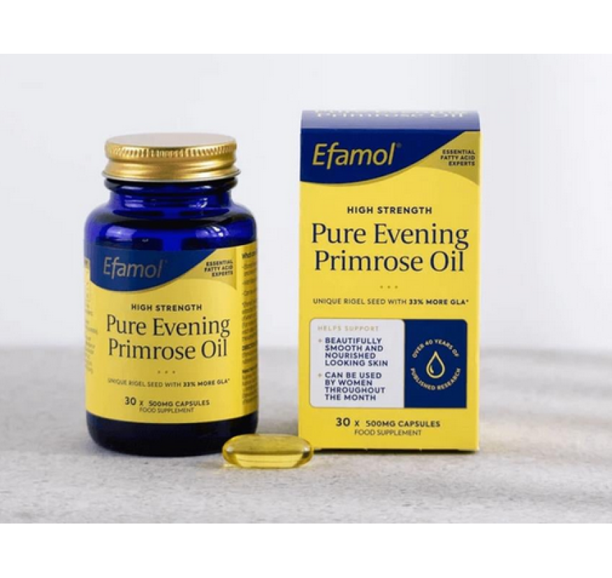 Efamol, Чистое масло примулы вечерней, 500 мг,30 капсул
