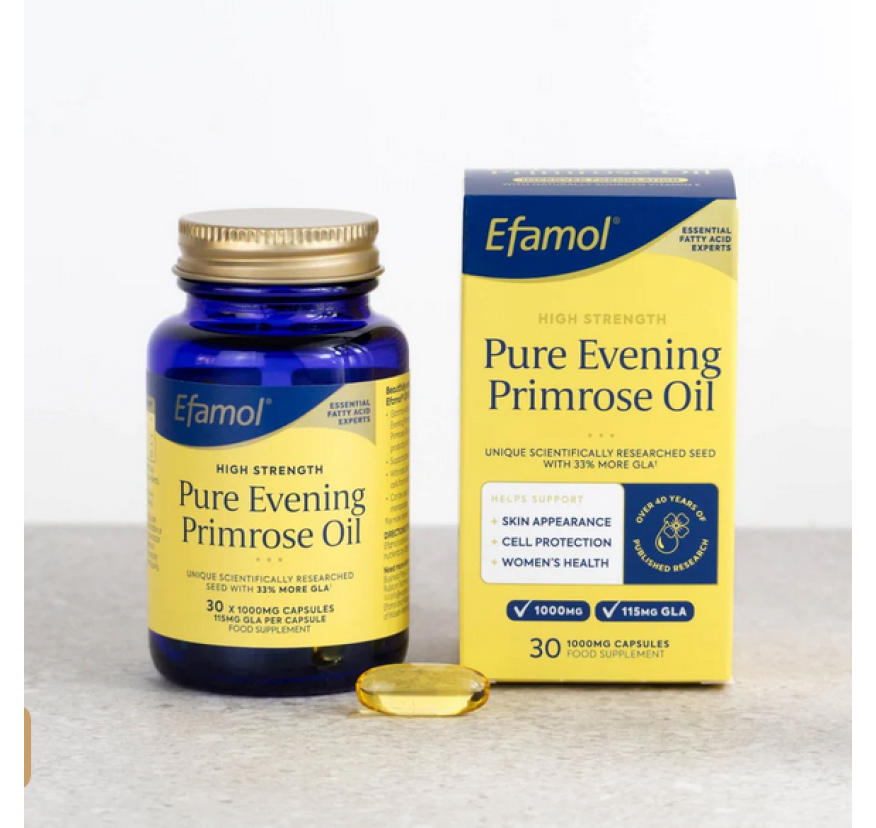 Efamol, Чистое масло примулы вечерней, 1000 мг,30 капсул