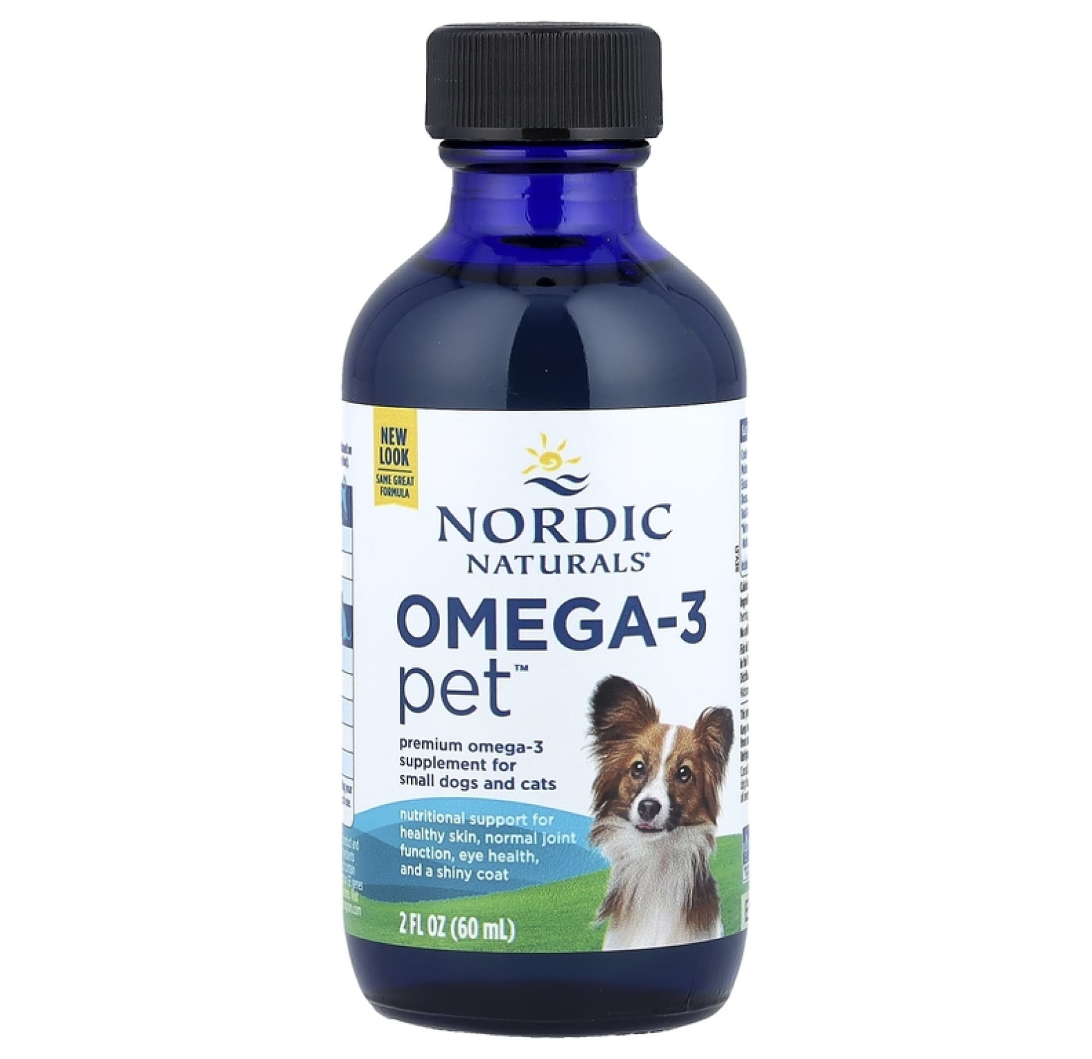 Nordic Naturals, Omega-3 Pet™, для маленьких собак и кошек, 60 мл