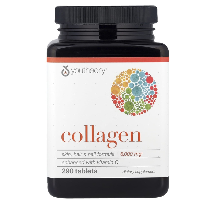 Youtheory, коллаген, 290 таблеток