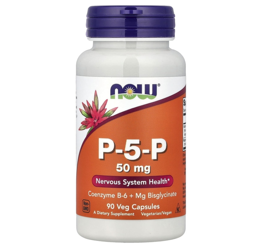 NOW Foods, P-5-P, 90 растительных капсул