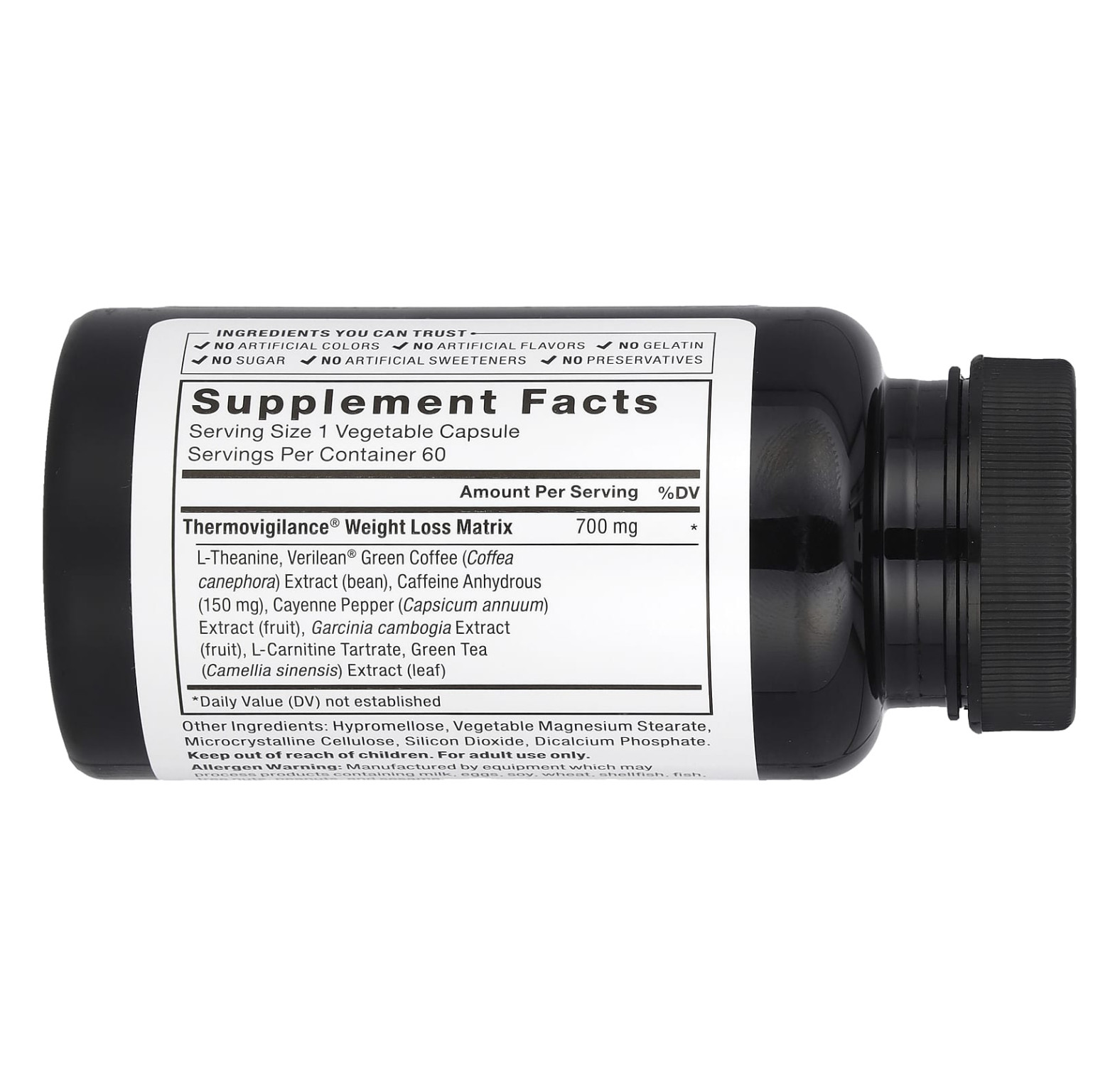 Force Factor, LeanFire®, 60 растительных капсул