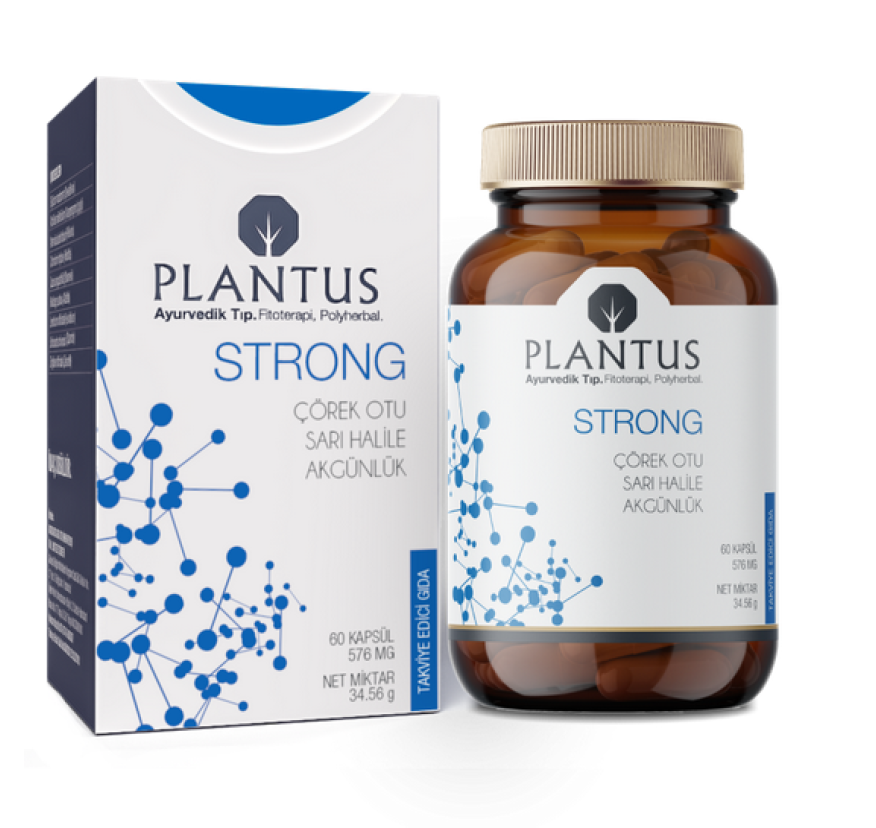 Plantus, Strong, Витамины для иммунитета и защиты от вирусов, 60 капсул