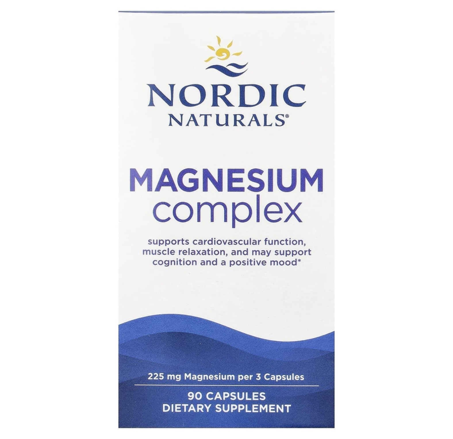 Nordic Naturals, комплекс магния, 90 капсул