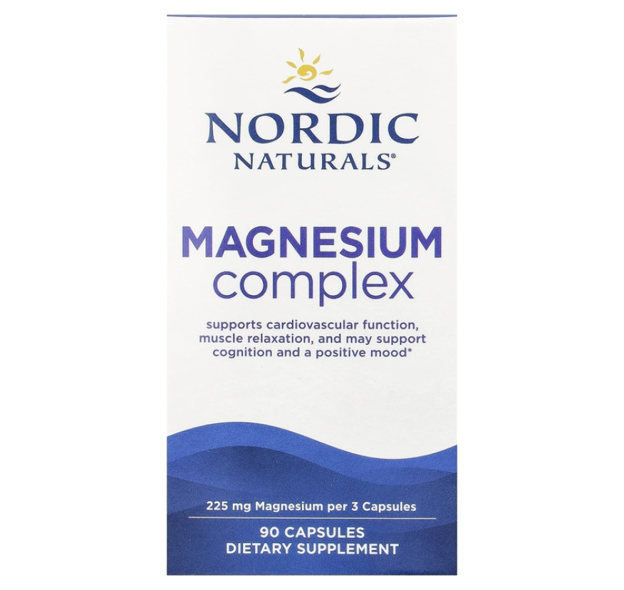 Nordic Naturals, комплекс магния, 90 капсул