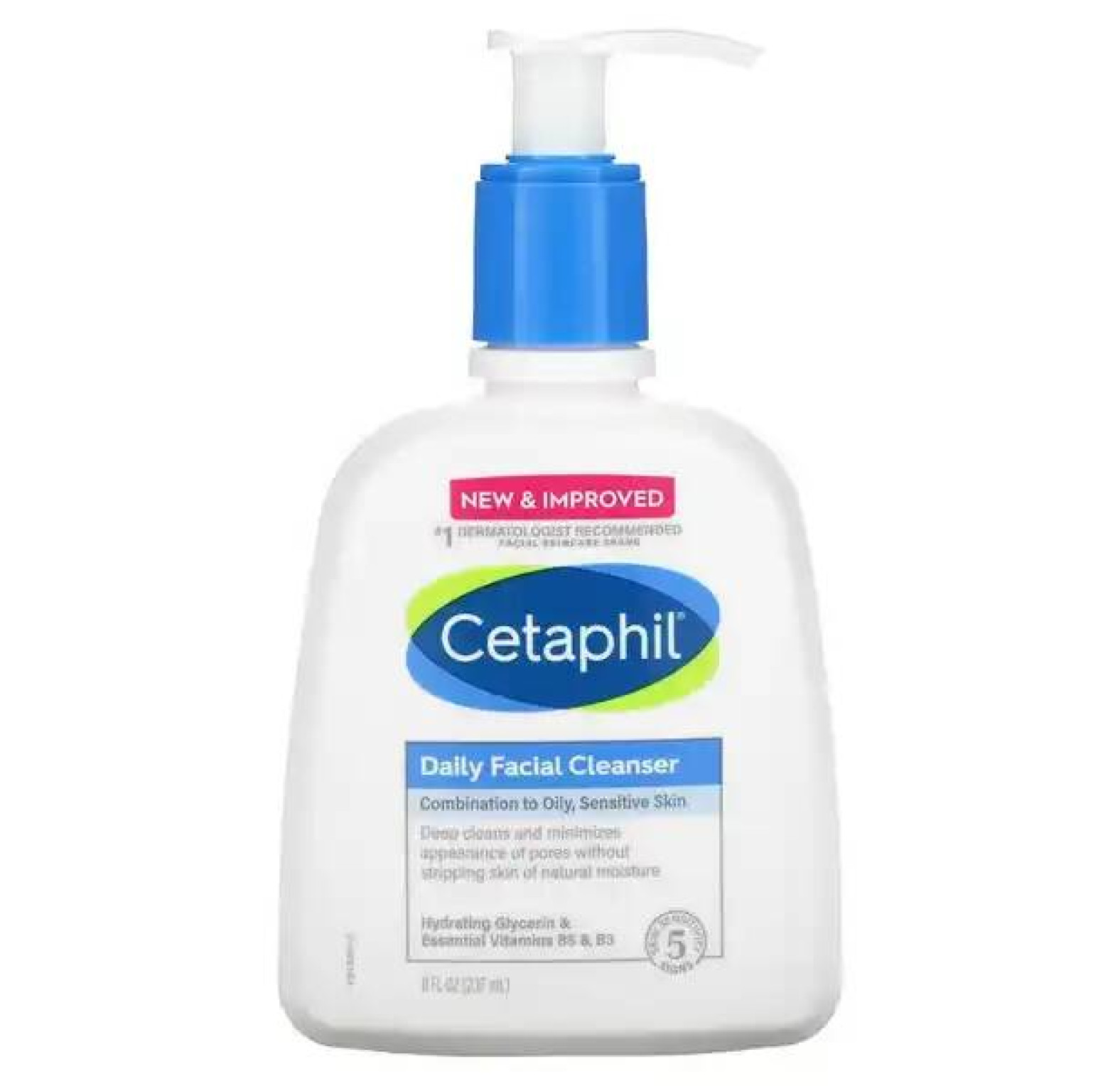Cetaphil, Ежедневное очищающее средство для лица, 237 мл (8 жидк. Унций)