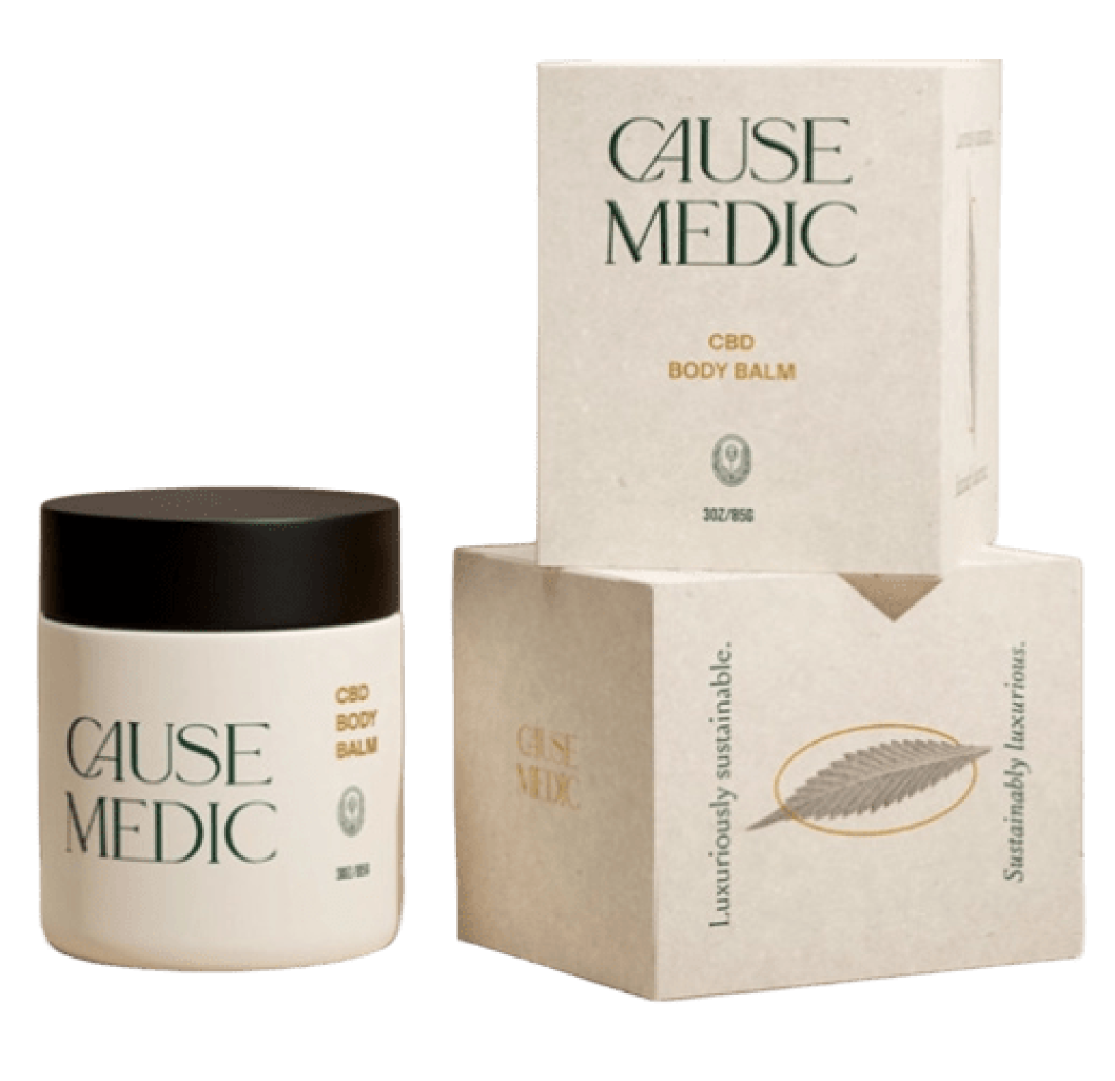 CauseMedic, Восстанавливающий бальзам для тела с CBD 90 мл 