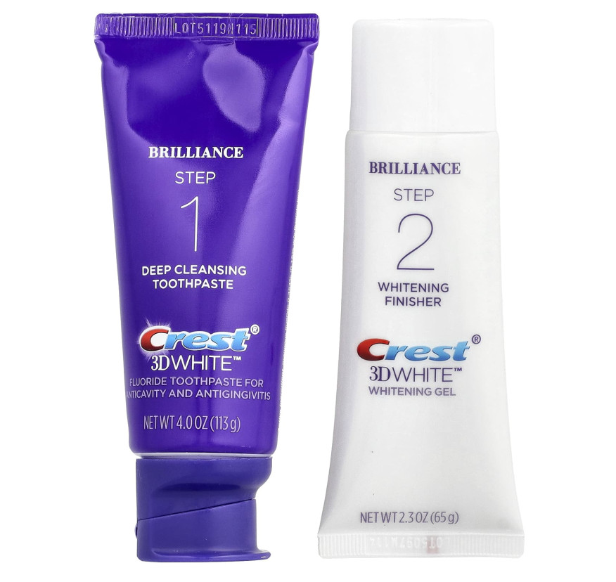 Двухэтапное отбеливающее средство Crest, 3D White™, 1 набор