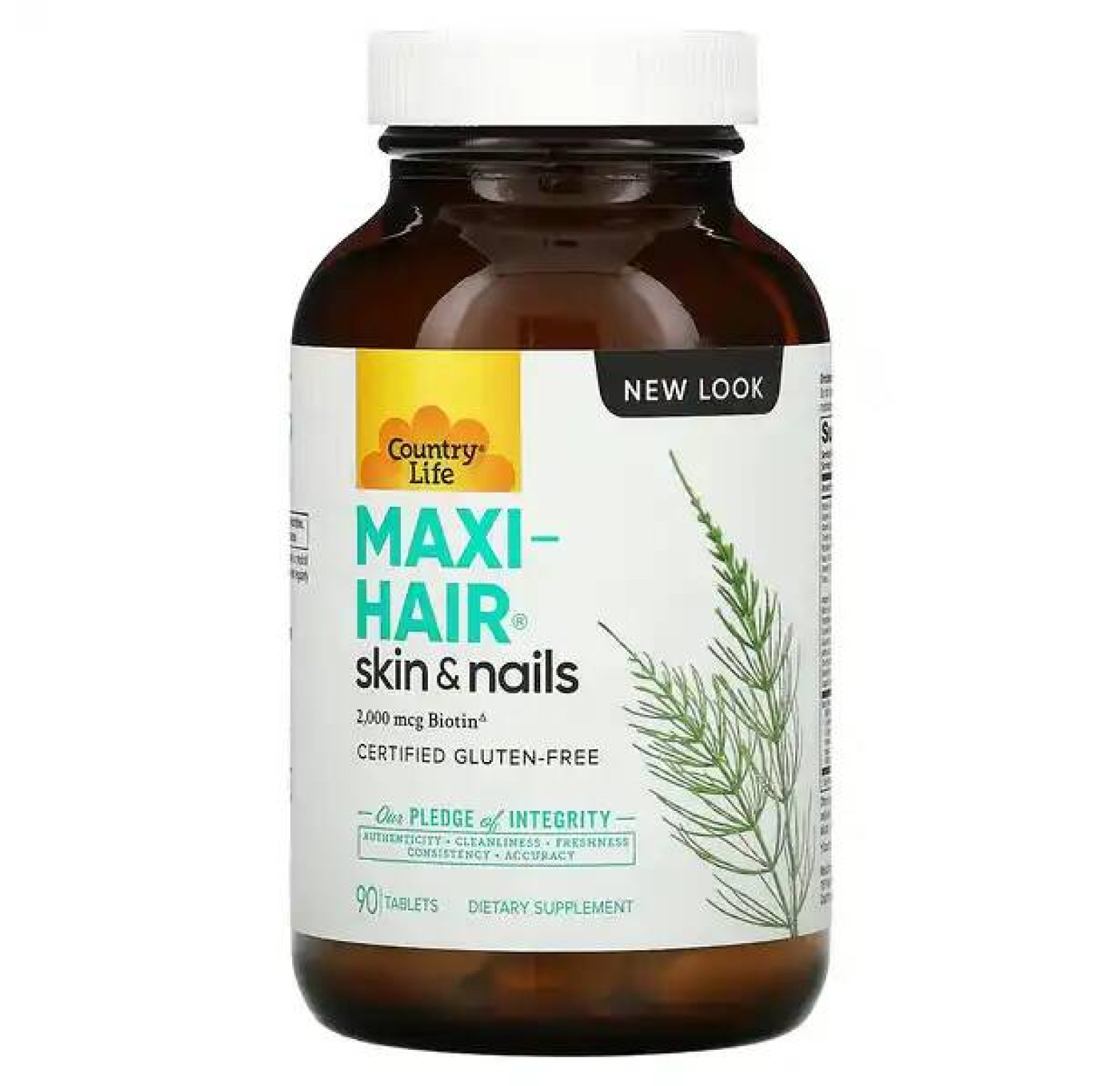 Country Life, Maxi-Hair, 90 таблеток
