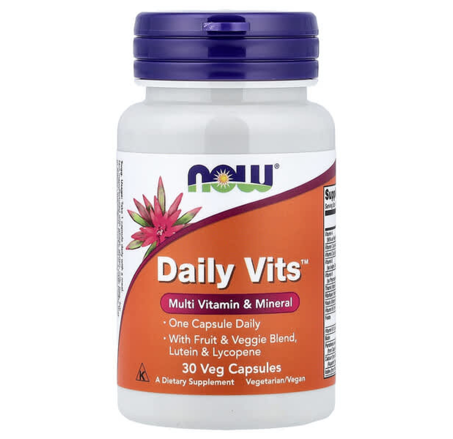 NOW Foods, Daily Vits™, 30 растительных капсул