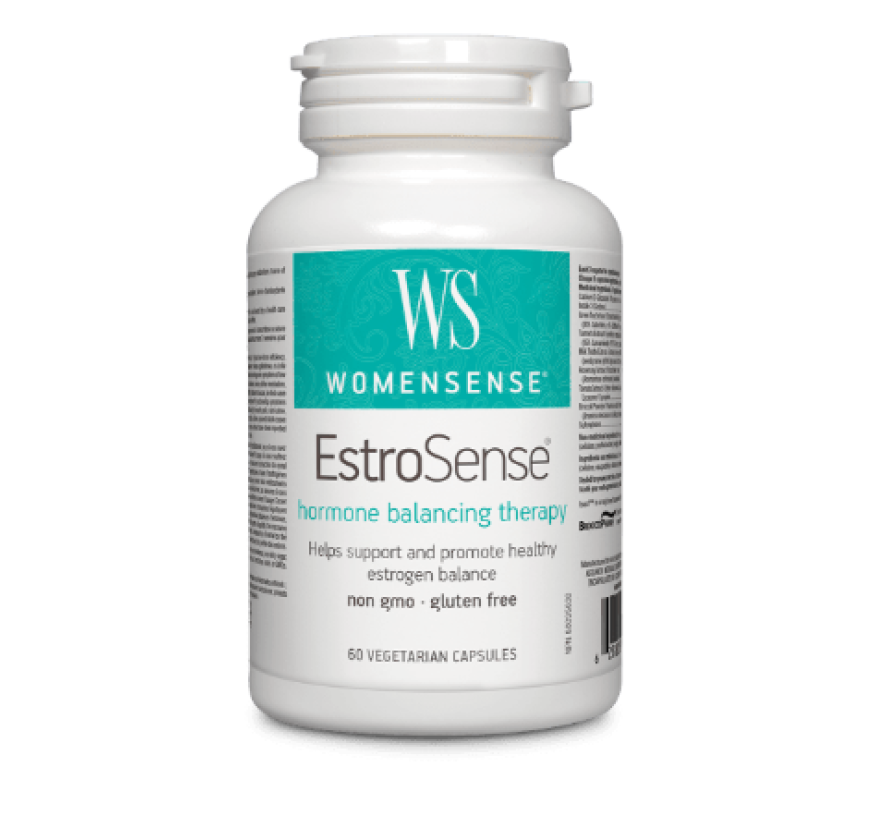 Preferred Nutrition, WomenSense, EstroSense, Гормональный баланс, 60 вегетарианских капсул