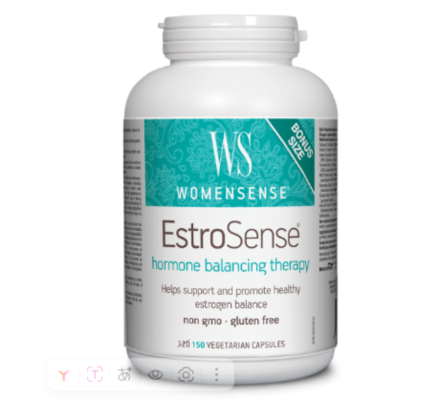 Preferred Nutrition, WomenSense, EstroSense, Гормональный баланс, 150 вегетарианских капсул