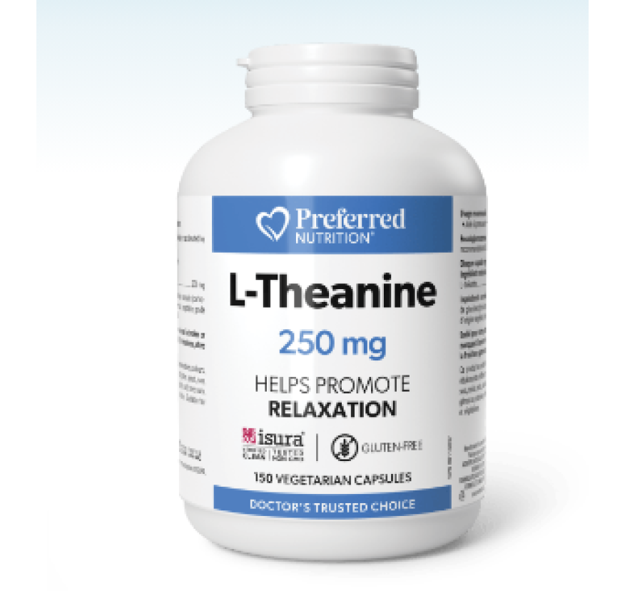 Preferred Nutrition, L-теанин 250 мг, 150 вегетарианских капсул