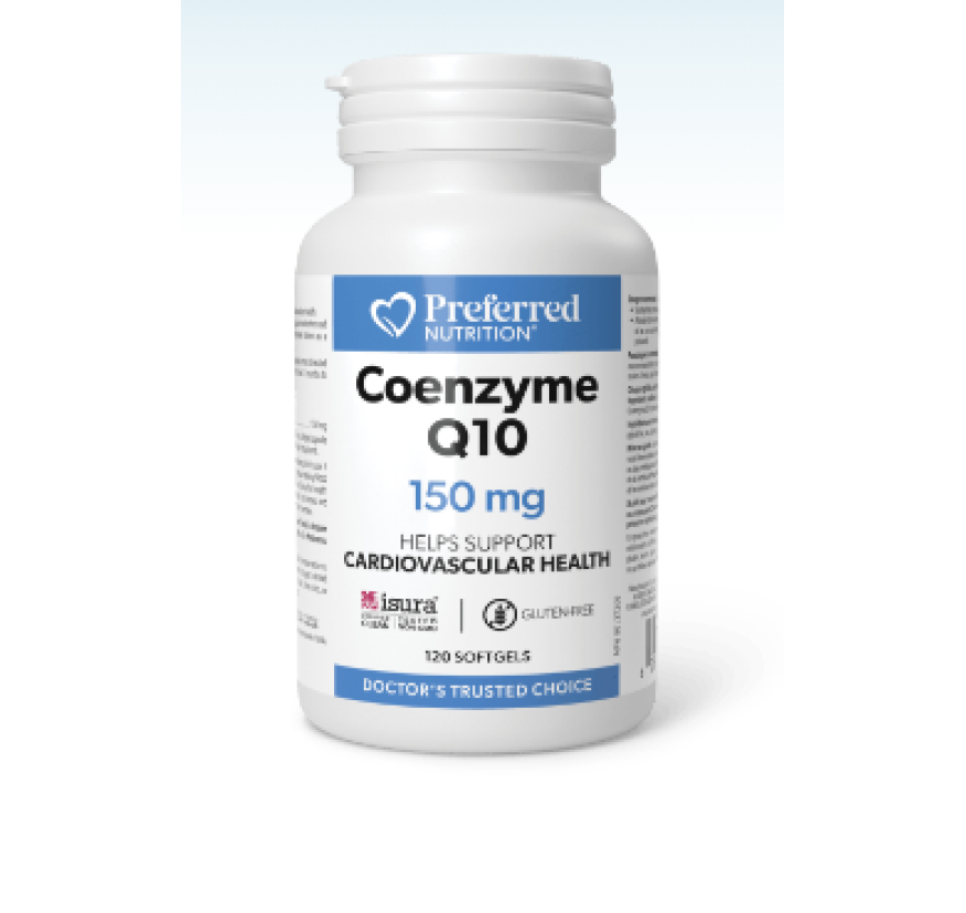  Preferred Nutrition, Коэнзим Q10, 150 мг, в мягких желатиновых капсулах, 120 капсул