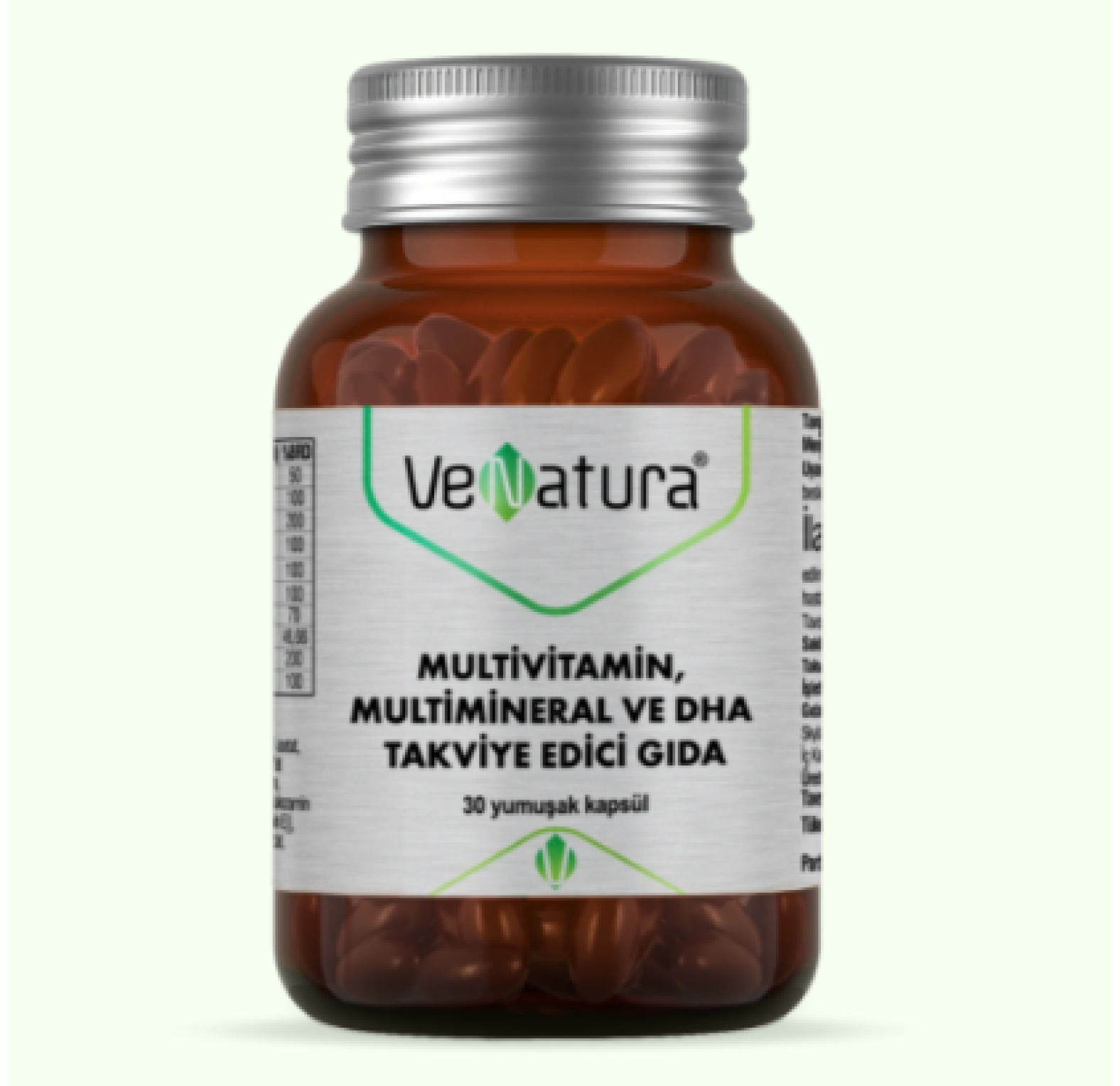  VeNatura, Мультивитамины, минералы и DHA, 30 капсул