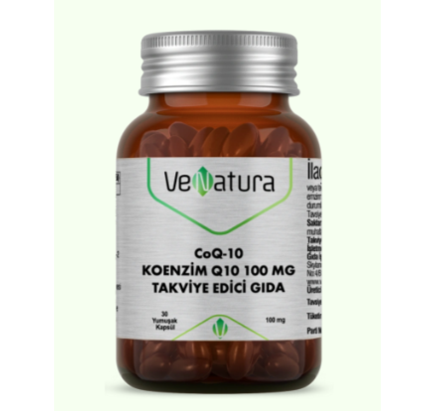 VeNatura, Coenzyme Q10, 100 мг, 30 мягких капсул