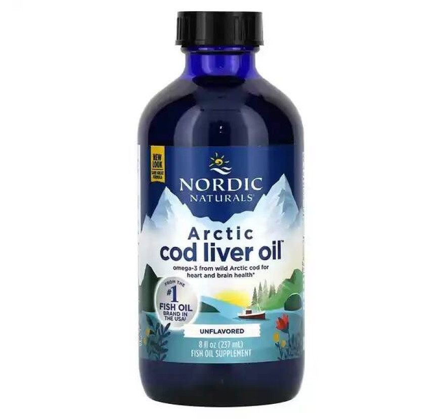 Nordic Naturals, жир печени арктической трески, 237 мл (8 жидк. унций)