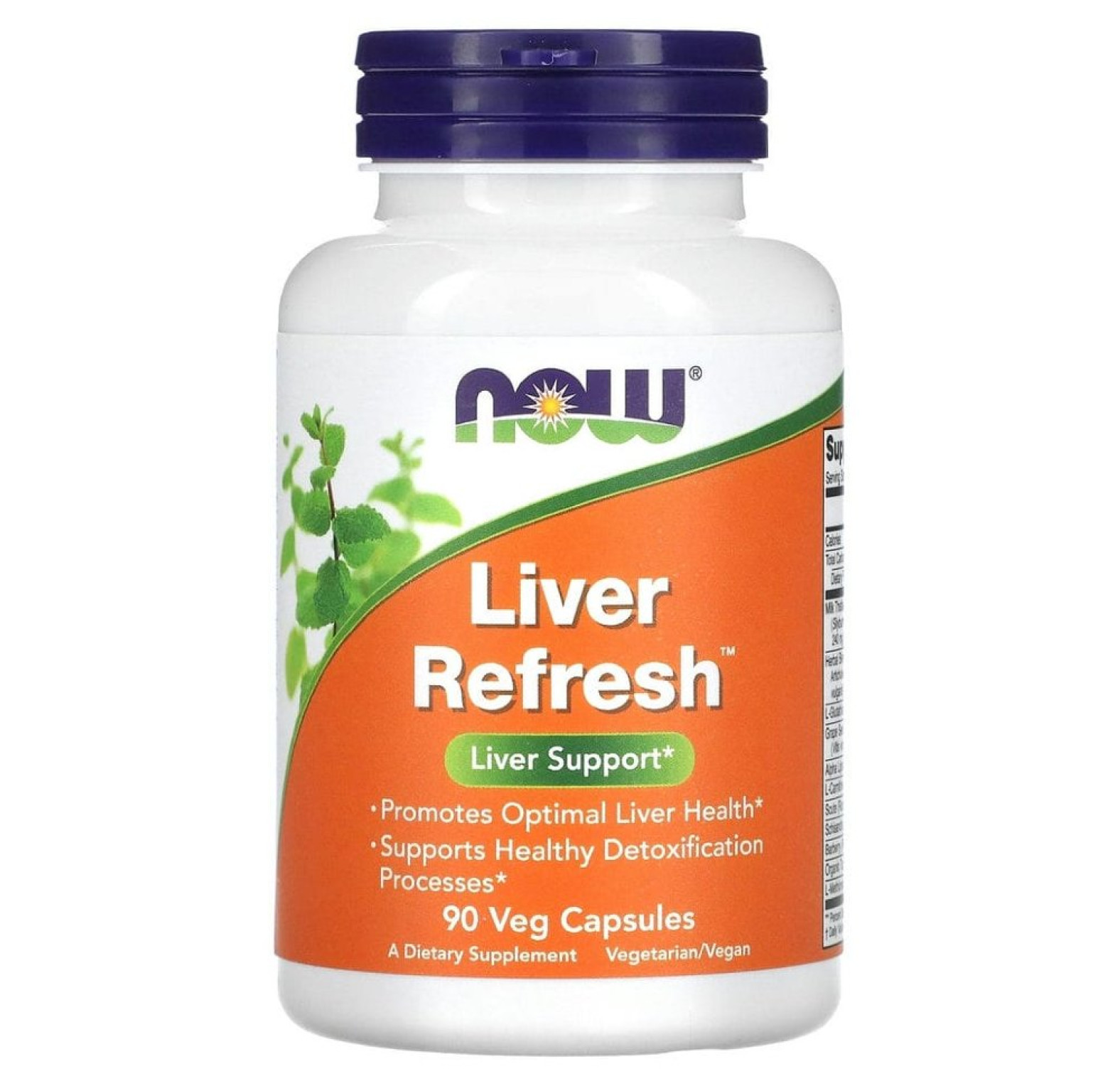 NOW Foods, Liver Refresh, 90 растительных капсул