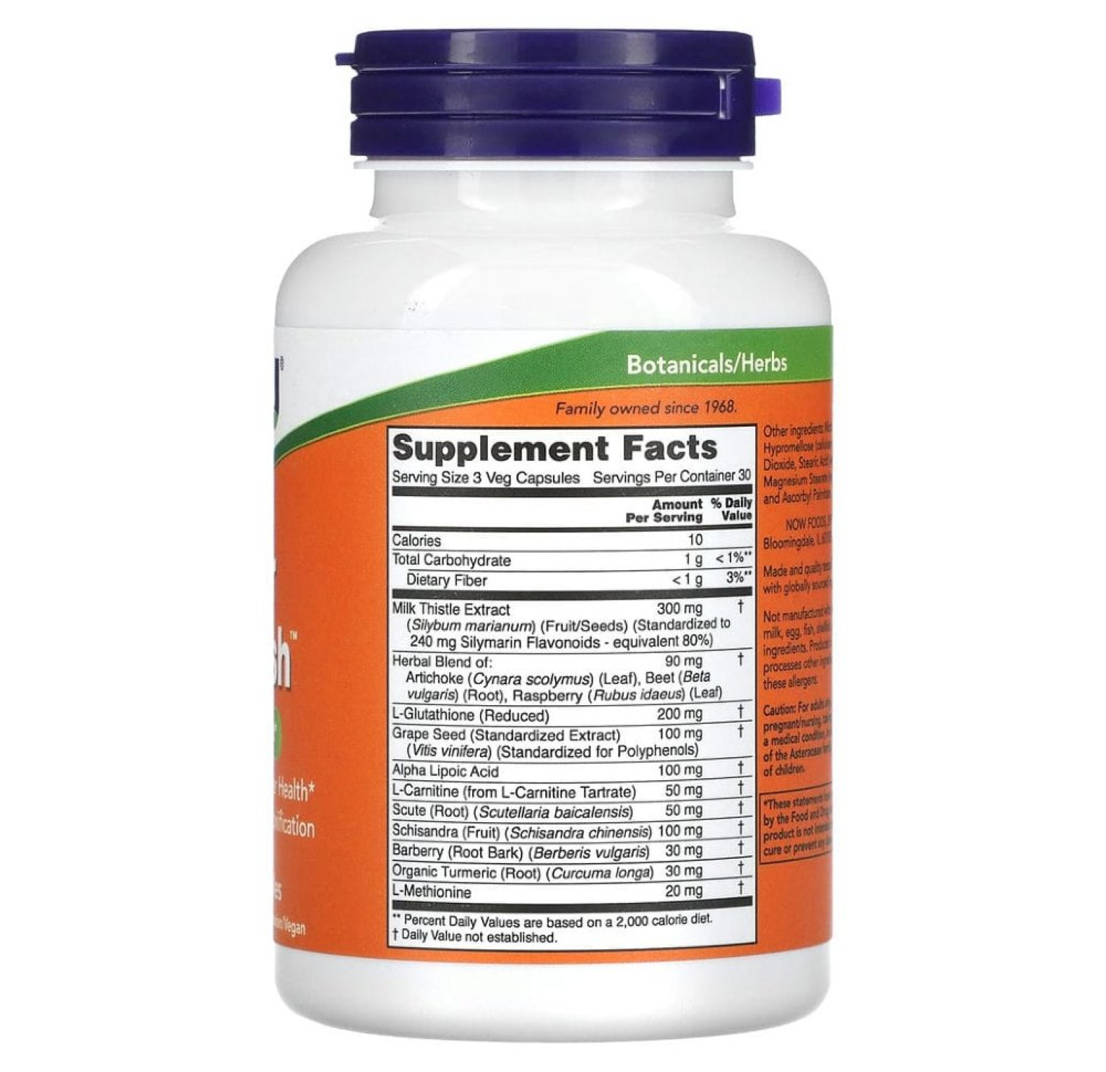 NOW Foods, Liver Refresh, 90 растительных капсул