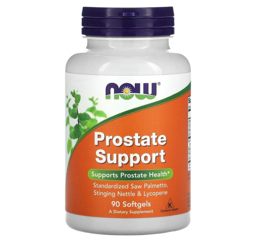 NOW Foods, Prostate Support, 90 мягких таблеток