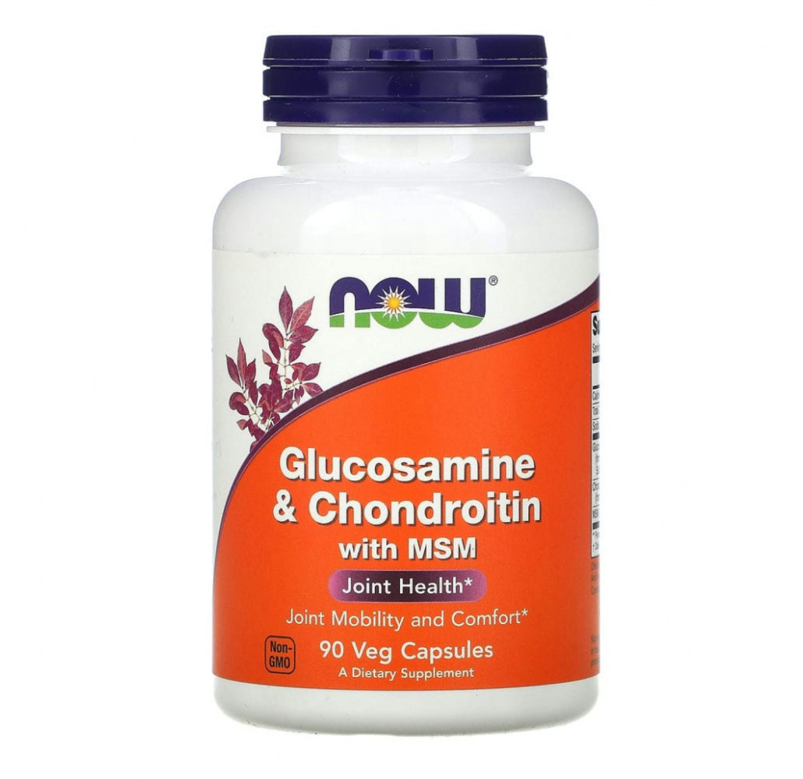 NOW Foods, глюкозамин, хондроитин и МСМ, 90 капсул