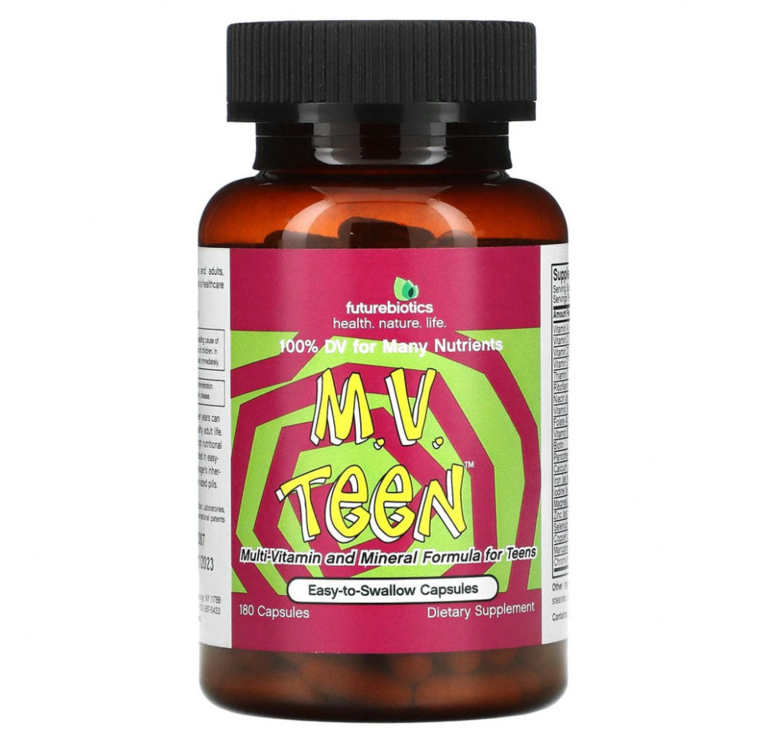 Futurebiotics, M.V. Для подростков, 180 капсул