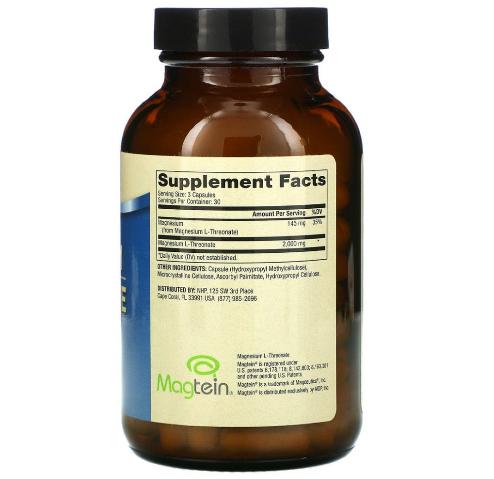 Dr. Mercola, L-треонат магния, 90 капсул