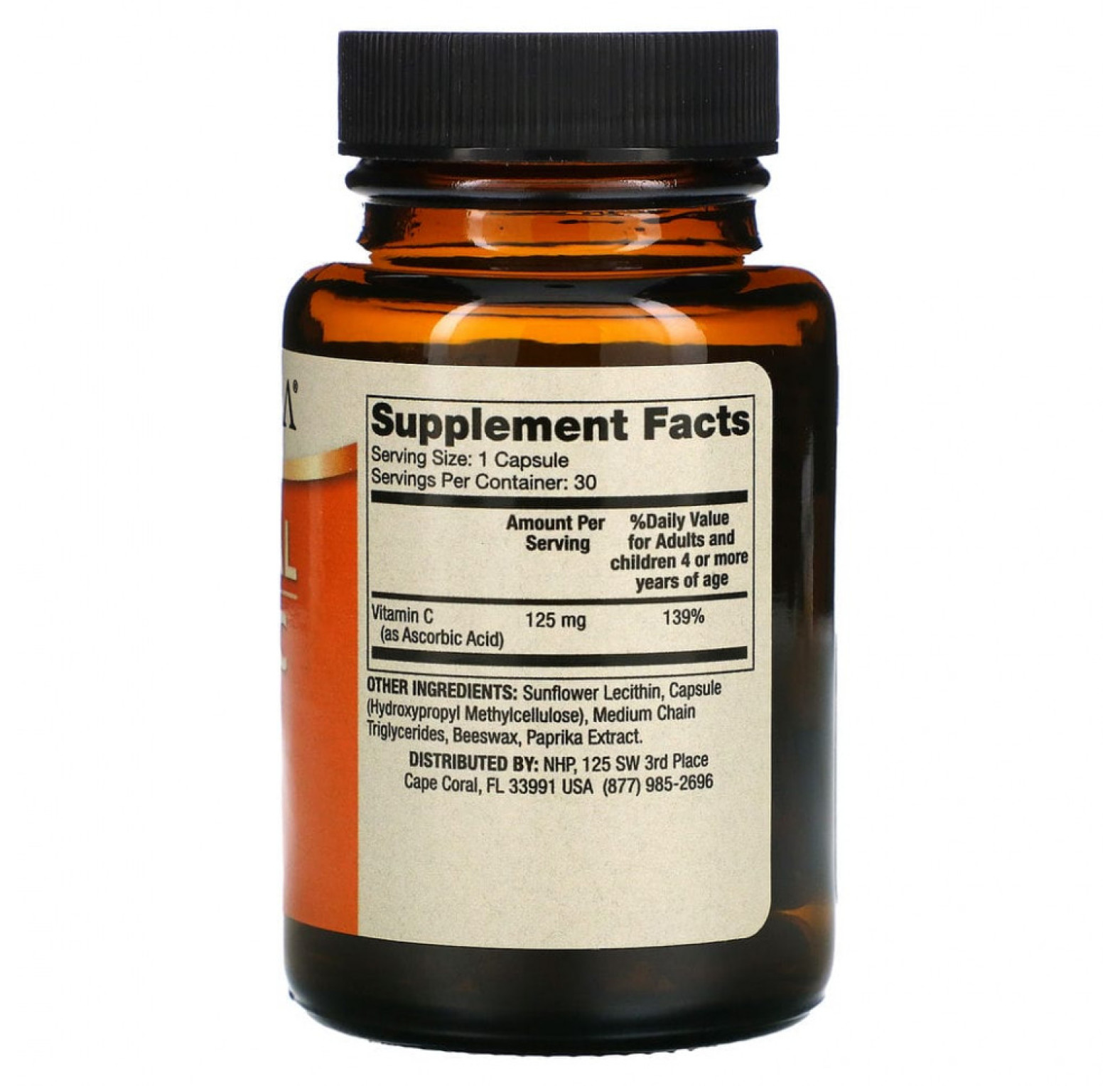 Dr. Mercola, липосомальный витамин C для детей, 30 капсул