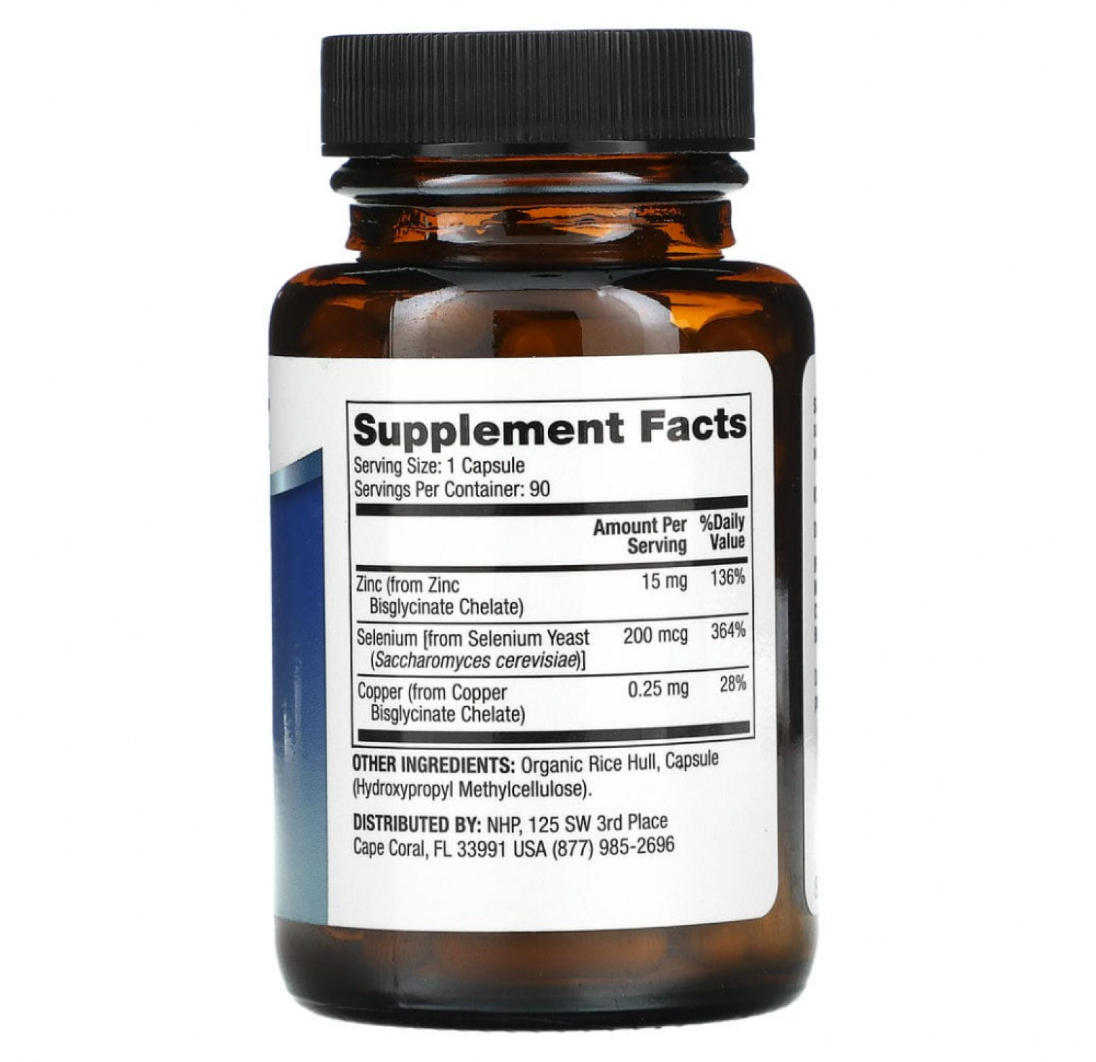 Dr. Mercola, цинк и селен, 90 капсул