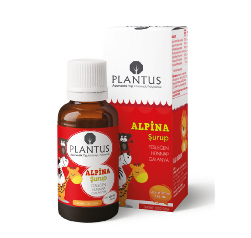 Plantus, Alpina, Сироп для иммунитета, натуральное средство для детей, 100 мл