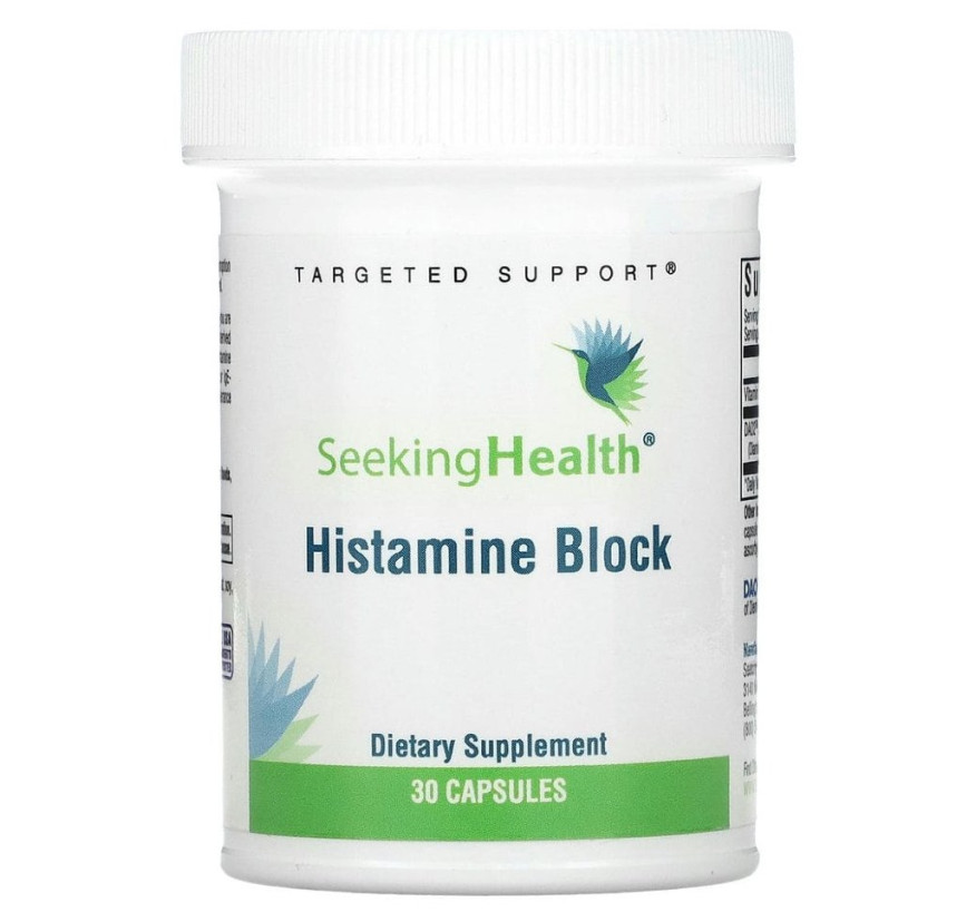 Seeking Health, Блокатор с гистамином, 30 капсул