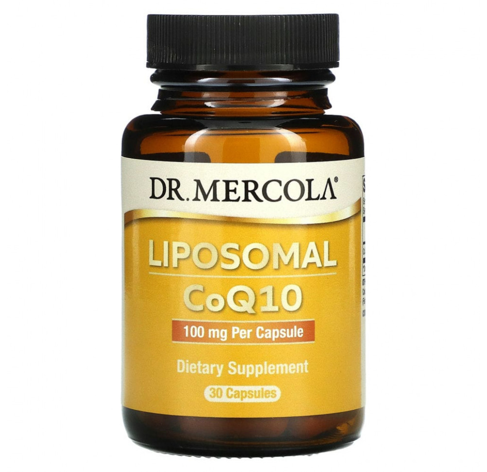 Dr. Mercola, липосомальный коэнзим Q10, 100 мг, 30 капсул