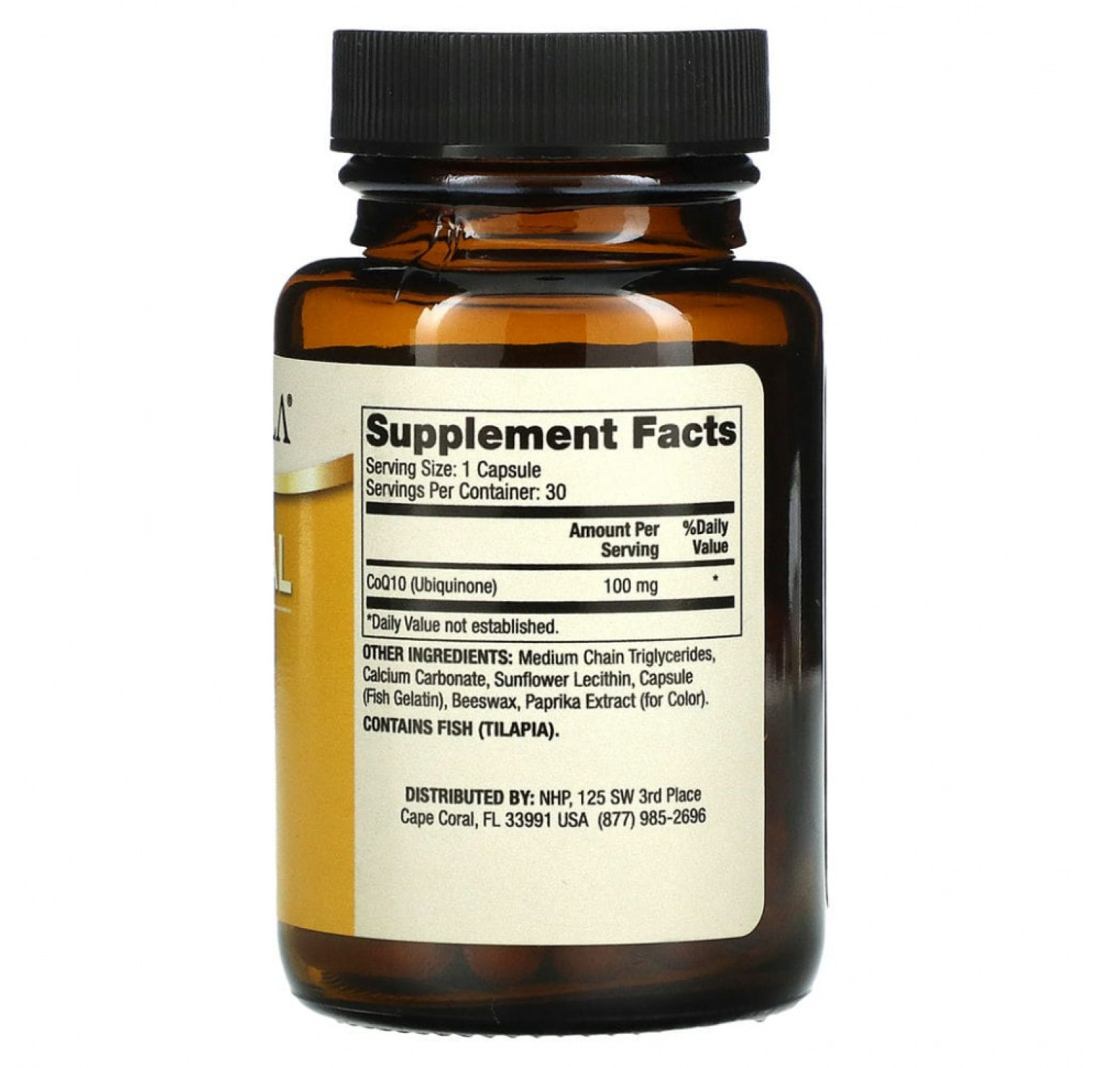 Dr. Mercola, липосомальный коэнзим Q10, 100 мг, 30 капсул